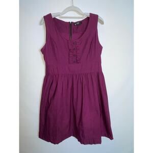 Kensie Magenta Dress - Size L - Fun Fit‎ & Flare Design